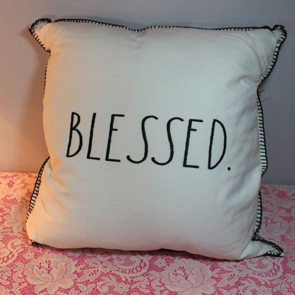 Rae Dunn Pillow - Picture 1 of 3